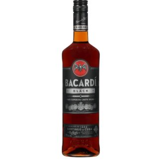 Bacardi rum Nero 70cl