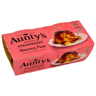 Aunty's Budino alla Fragola (2 x 95g)