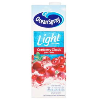 Ocean Spray Succo di Mirtilli Rossi Light 1L