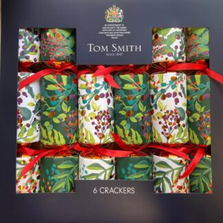 Tom Smith "Agrifoglio" Luxury Christmas Crackers 6pz