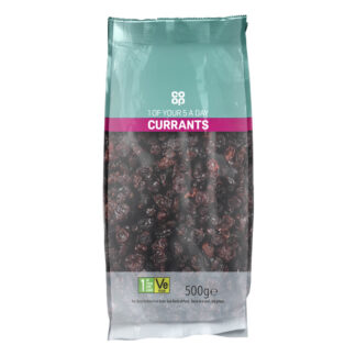 Coop Uvetta di Corinto Secca 500g - da consumarsi preferibilmente entro Aprile 2026