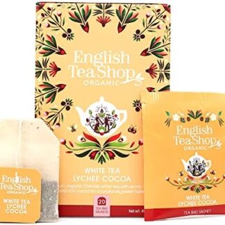 English Tea Shop Tè Bianco Litchi e Cacao 20 bustine