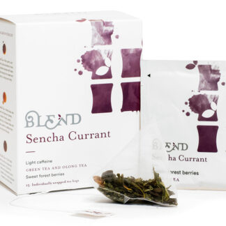 Blend Tè Sencha con Ribes Nero 15 bustine