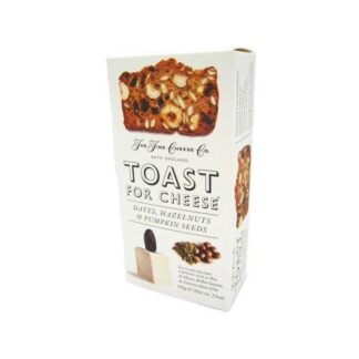 Toast For Cheese Cracker con Datteri, Nocciole e Semi di Zucca 100g