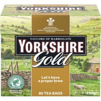 Taylors Of Yorkshire Gold Tea 80s Te Nero in bustina