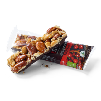 Nuts&Berries Barretta Amarene e Cioccolato Fondente Bio 40g