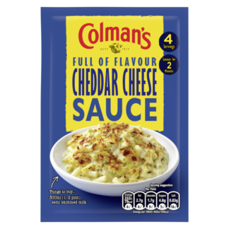 Colman's Cheddar Cheese Sauce Sachet 40g
