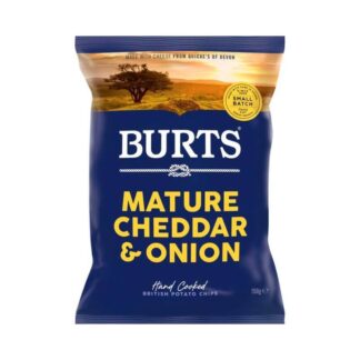 Burts Patatine Formaggio Cheddar e Cipolla 150g