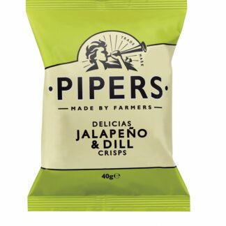 Pipers Patatine al Jalapeno & Aneto 40g