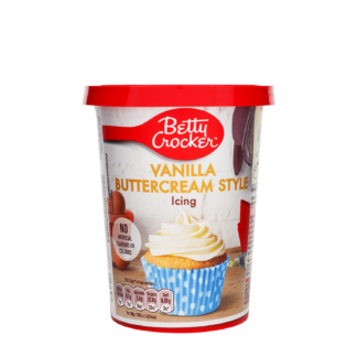 Betty Crocker Glassa Buttercream alla vaniglia 400 g