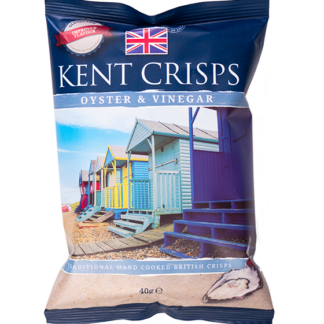 Kent Crisps Patatine Ostriche & Aceto 40g
