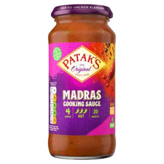 Patak's Salsa per il Curry Indiano Madras 450g