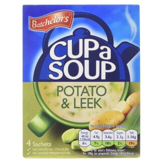 Batchelors Cup A Soup Vellutata ai Porri e Patate 107g - 4 porzioni