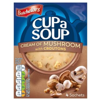 Batchelors Cup A Soup Funghi con Crostini 99g - 4 porzioni