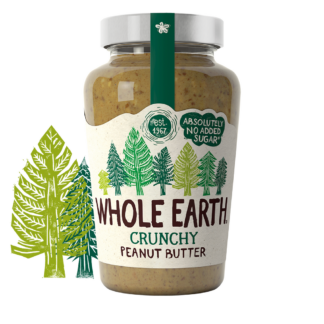 Whole Earth Burro D'Arachidi Croccante 340g