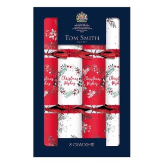 Tom Smith Christmas Crackers "Christmas Wishes" 8 pz