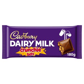Cadbury Barretta di Cioccolato al Latte Crunchie 180g