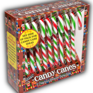 Nutcracker Candy Canes - Bastoncini di Zucchero alla Menta 10pcs - da consumarsi preferibilmente entro Giugno 2026