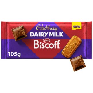 Cadbury Cioccolato al Latte con Biscoff 105g