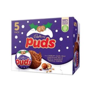 Cadbury Puds cioccolatini natalizi 5pz 175g